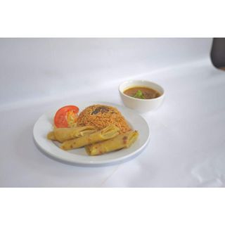 Beef Pilau + 2 Chapatis + Soda