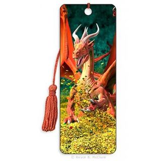 Marcapaginas 3D Tesoro Del Dragon 6 - 0810554029446