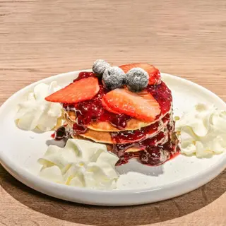 pan cake de mermelada