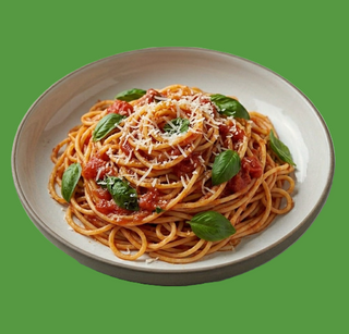 Spaghetti pomodoro e basilico