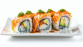 Uramaki sake avocado - 4 pezzi