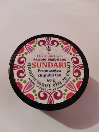 Sundari Crema Naturala De Fata 70 Gr
