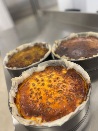 Tarta De Queso Y Nutella