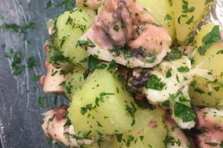 Abbraccio di Polpo e patate