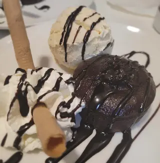 Coulant con Helado