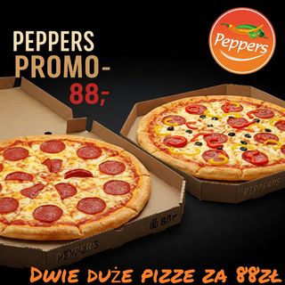 DWIE DUŻE PIZZE W CENIE 88ZŁ