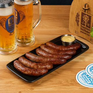 ბავარიული სოსისების ასორტი