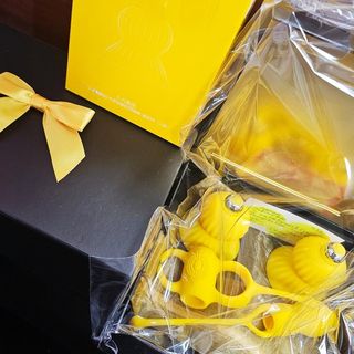 Zestaw Zabawek Erotycznych Leten Yellow Box, 6 Części, Silikon, Usb