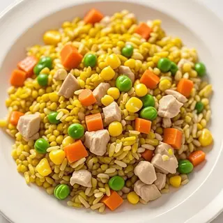 Arroz Frito Con Pollo Al Curry