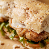 Bocadillo De Escalopines De Ternera Asturiana Al Cabrales