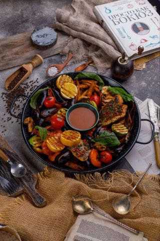 Platou Regal cu fructe de mare