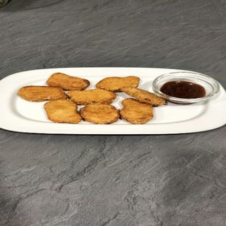 Ración de nuggets con bbq (8 uds.)