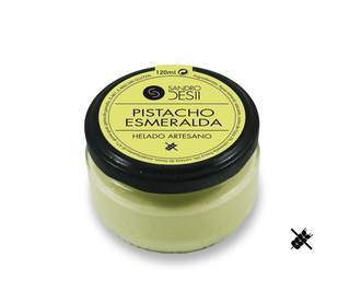 Helado de pistacho