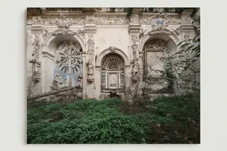 Dal prete al druido: Stampa su dibond Carlo Arancio 30 x 37,50 cm