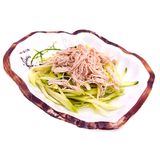 6B. Салата от краставици и пилешко месо (350гр)