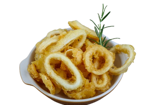 Calamares a la romana (Shrimps a la romana)