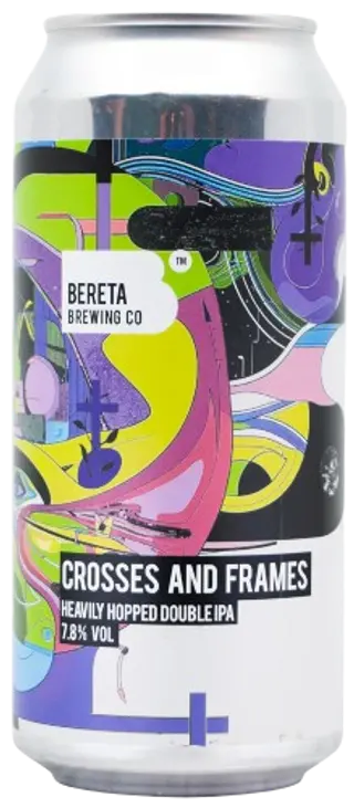Crosses And Frames Bereta Brewing Co Lata 44 cl.