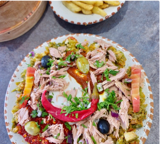 Plat Kafteji Thon Œuf & Boisson au choix