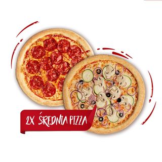 Zestaw " 2x Średnia Pizza "