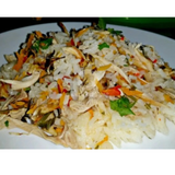 Заешко с ориз на фурна