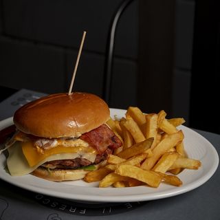 Hamburguesa The Cheesy One