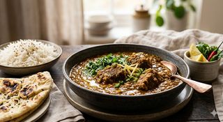 76. Agnello dhansak