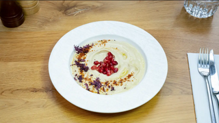 Hummus cu caju prajit