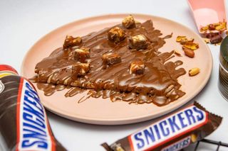 Crêpe snickers 
