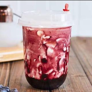 35. Blueberry Dirty Milk