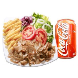 Oferta Plato Kebab + Pan + Bebida