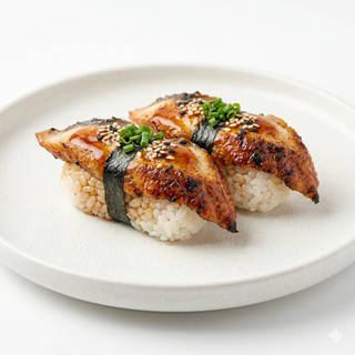 100. Anguila Teriyaki (2ud)