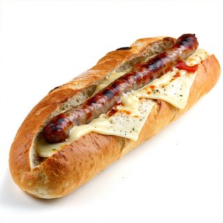 Bocadillo De Chistorra Con Queso