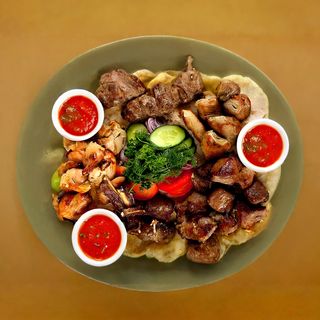 Коронный сет на 10-12 человек 20 палочек