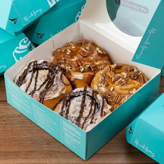 2 კარამელ პეკანბონი, 2 ჩოკობონი