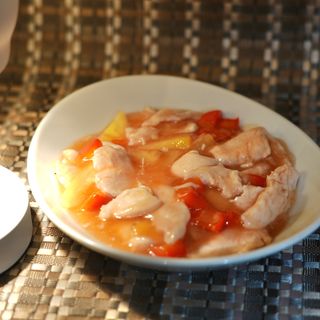 Pollo in salsa agrodolce