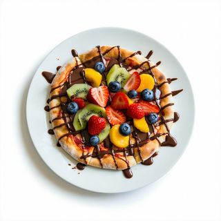 Pizza cu ciocolată cu mix de fructe Ø28cm