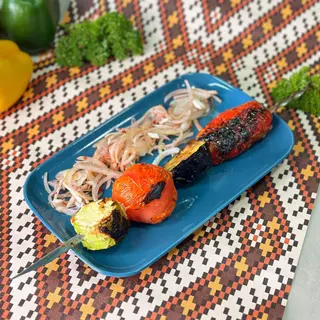 Овощной шашлык
