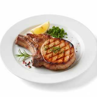 Cotlet de porc la gratar