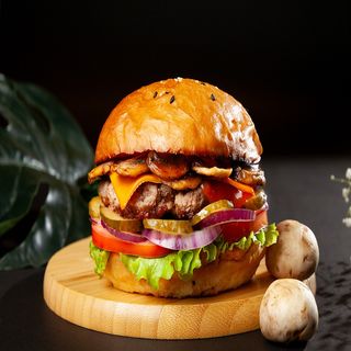 ბურგერი სოკოთი