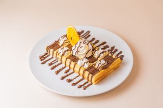 Вафли с шоколадом