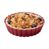 Crumble De Manzana Y Arándanos (1 Trozo)