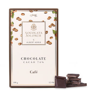 Chocolate Negro con Café Jolonch 100 Gr.