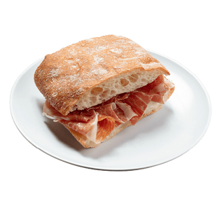Bocadillo De Jamón Serrano (Media Barra)
