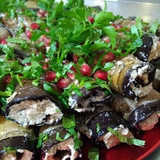 Roladki z bakłażana 6 szt.