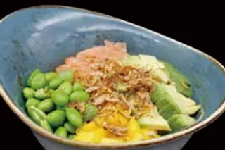 250. Spicy Salmón Poke