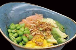 250. Spicy Salmón Poke