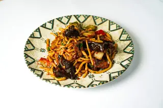 Босо лагман с курицей и грибами муэр (400 гр.)