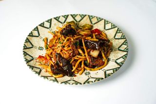 Босо лагман с курицей и грибами муэр (400 гр.)