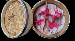 40. Ravioli cristallo con astice - 4 pezzi