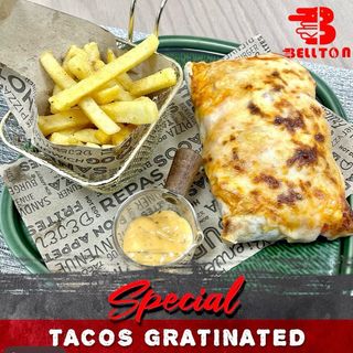 Gratinated Bellton tacos 